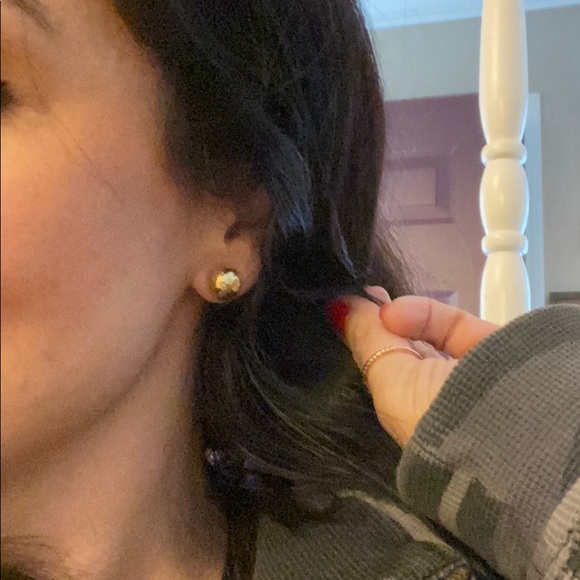 Ippolita gold glamazon earrings hammered 18k - Picture 3 of 5